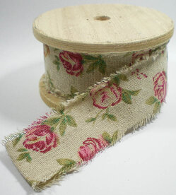 Vintage roses band smal