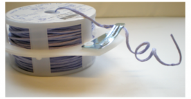 Papier koord magic twist lila