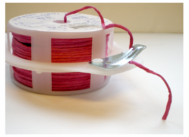 Papier koord magic twist roze