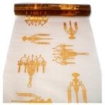 Chandeliers koper voile,breed