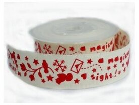 Wintertime naturel/rood lint