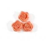 Satijnen roosjes,perzik