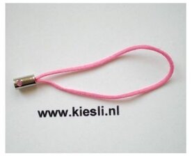 Roze telefoonkoordje