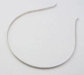 Zilverkleurige haarbanden