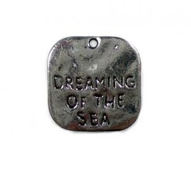 Bedel dreaming antiek zilver