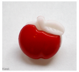 Rode appel knoopjes|25st.