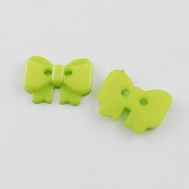 Strikjes knoopjes appelgroen