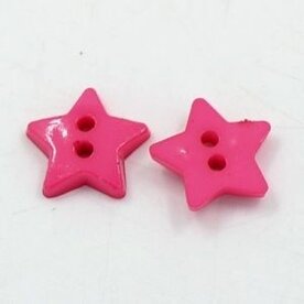 Ster knoopjes roze