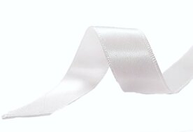 Satijnlint Wit 9mm|15mtr