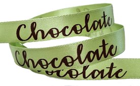 Chocolate lint lichtgroen