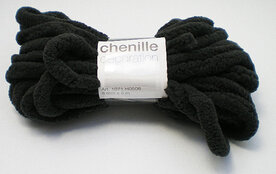 Chenille koord antraciet