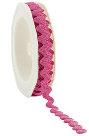 Zigzag bandje fuchsia