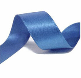 Satijnlint 9mm donker capri-91mtr