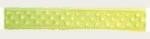 Lichtgroen organza stippenlint