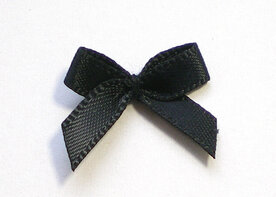 Strikjes zwart 19mm|100st.