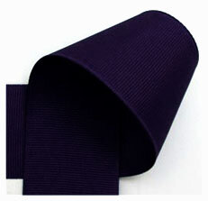 Grosgrain lint donkerpaars, 9mtr