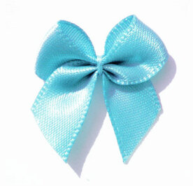 Lichtblauwe strikjes|100st.