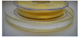 geel organza stiksel lint