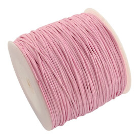 Waxcord lichtroze,1mm