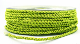 Gedraaid koord heldergroen