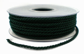 Gedraaid koord donkergroen