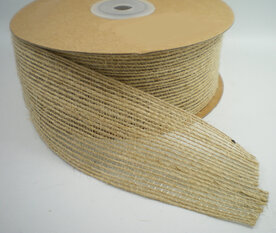 Jute band zand 40mm